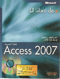 Microsoft office El Libro de Access 2007