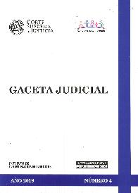 Gaceta Judicial Ao 2018 Nmero 4