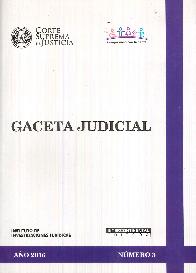 Gaceta Judicial Ao 2016 Nmero 3