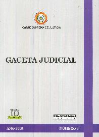 Gaceta Judicial Ao 2015 Nmero 4