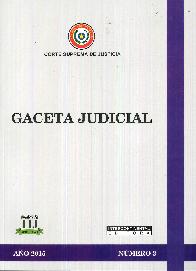 Gaceta Judicial Ao 2015 Nmero 3