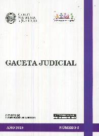 Gaceta Judicial Ao 2018 Nmero 3