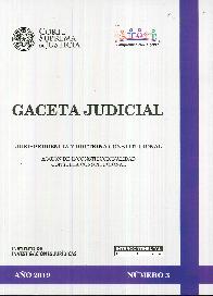 Gaceta Judicial Ao 2019 Nmero 3