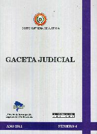 Gaceta Judicial Ao 2011 Nmero 4