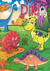 Libro de Dinosaurios para Pintar + Stickers (PC) LETRA LIBRE