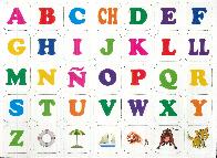 Set de Letras y Animales Magnticos de 30 piezas (PC) LETRA LIBRE