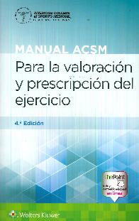 Manual ACSM Para la valoracin y prescripcin del ejercicio