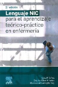 Lenguaje NIC para el aprendizaje terico-prctico en enfermera