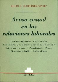 Acoso sexual en las relaciones laborales