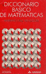 Diccionario basico de matematica