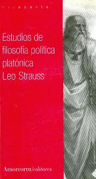 Estudios de filosofia politica platonica