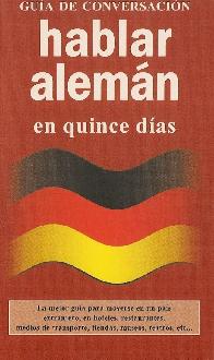 Guia de conversacion Hablar Aleman en quince dias