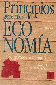 Principios generales de economia