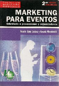 Marketing para eventos Orientado a proveedores y organizaciones