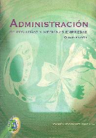 Administracion de Pequeas y medianas Empresas