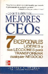 Lo que saben los mejores CEOs