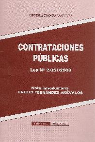 Contraciones Publicas Ley 2.051/2003