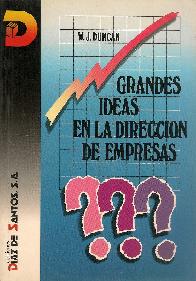 Grandes ideas en direccion de empresas