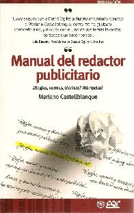 Manual del redactor publicitario