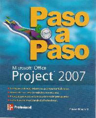 Paso a Paso Microsoft Office Project 2007