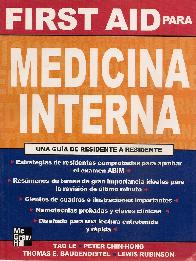 First Aid para Medicina Interna Una guia de residente a residente