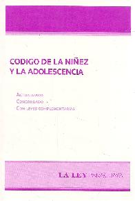 Codigo de la niez y la adolescencia