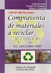 Compraventa de materiales a reciclar Gua de operaciones