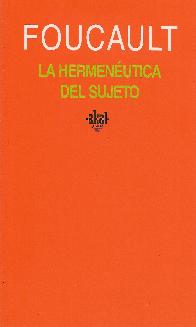 La hermenutica del sujeto