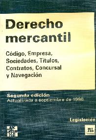 Derecho mercantil, codigos empresa, sociedades, titulos, contratos, concursal y navegacion