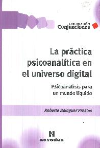 La prcitca psicoanlitica en el universo digital