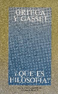 Qu es la Filosofa ?