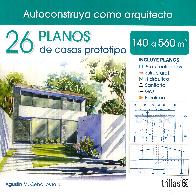 26 planos de casas prototipos 140 a 560m2