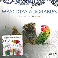 Mascotas adorables. Coleccin para colorear con lpices de colores