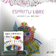 Espiritu Libre. Coleccin para colorear con lpices de colores