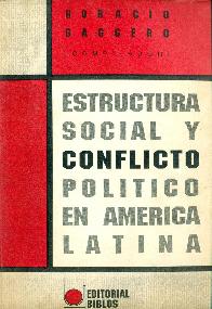 Estructura social y conflicto poltico en Amrica Latina