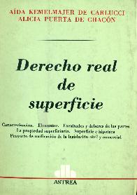 Derecho real de superficie