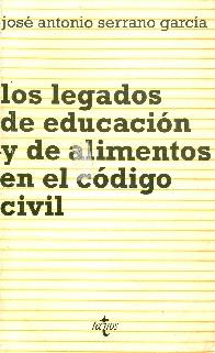 Los legados de educacion y de alimentos en el codigo civil