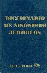 Diccionario de Sinonimos Juridicos