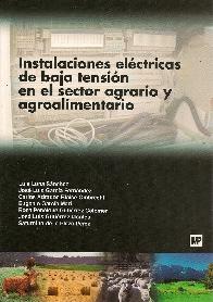 Instalaciones electricas de baja tension en el sector agrario y agroalimentario