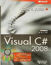 Microsoft Visual C# 2008 Paso a paso