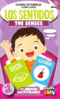 Los sentidos The senses Cartas infantiles English Espaol