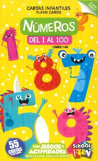 Nmeros del 1 al 100 Cartas infantiles English Espaol