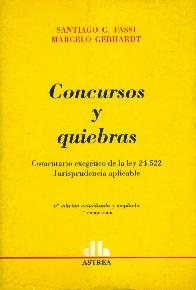 Concursos y quiebras