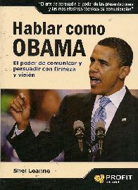 Hablar como OBAMA