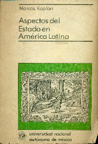 Aspecto del Estado en America latina