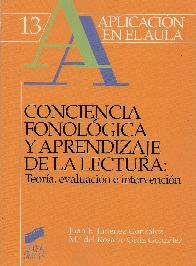 Conciencia fonologica y aprendizaje de la lectura