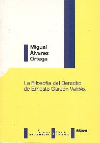 La filosofia del Derecho de Ernesto Garzon Valdes