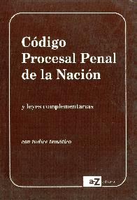 Codigo Procesal Penal de la Nacion