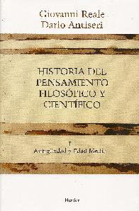 Historia del pensamiento filosfico y cientfico I