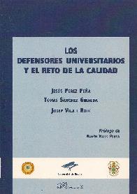 Los defensores universitarios y el reto de la calidad